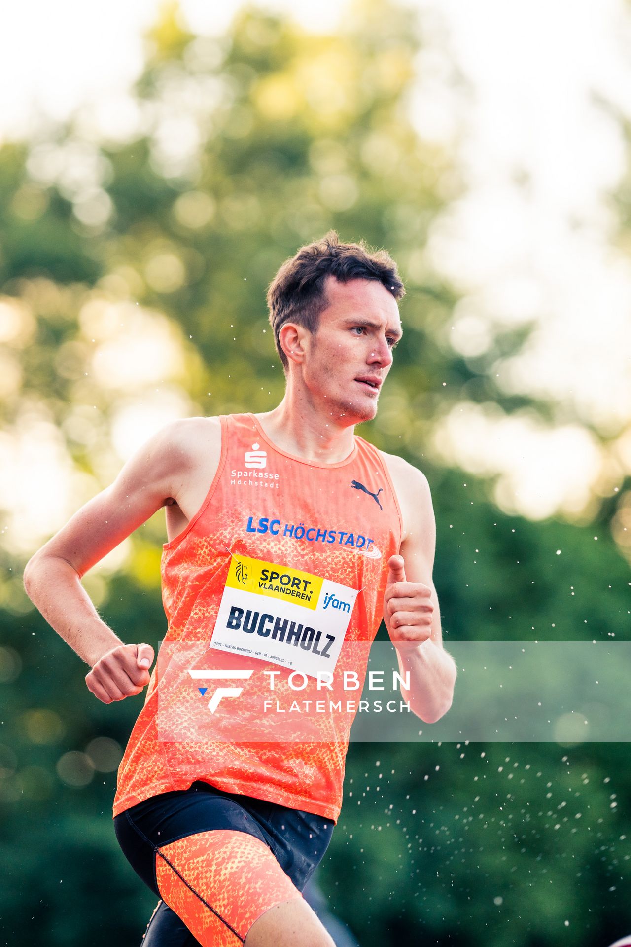 Niklas Buchholz (Germany) am 28.05.2022 waehrend der World Athletics Continental Tour IFAM Oordegem in Oordegem